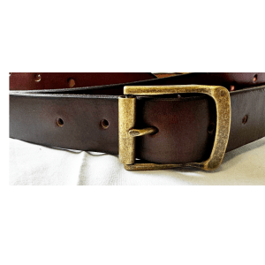 Handmade Classic 1.5 Inch Leather Belt