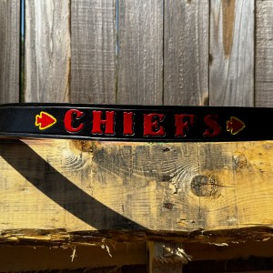 Handmade Chiefs Leather Belt