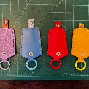 Handmade Leather Key Bell Cover